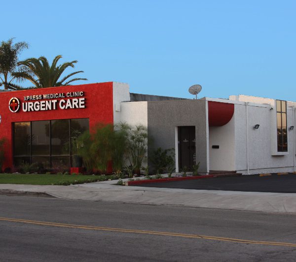 xpress urgent care location front view