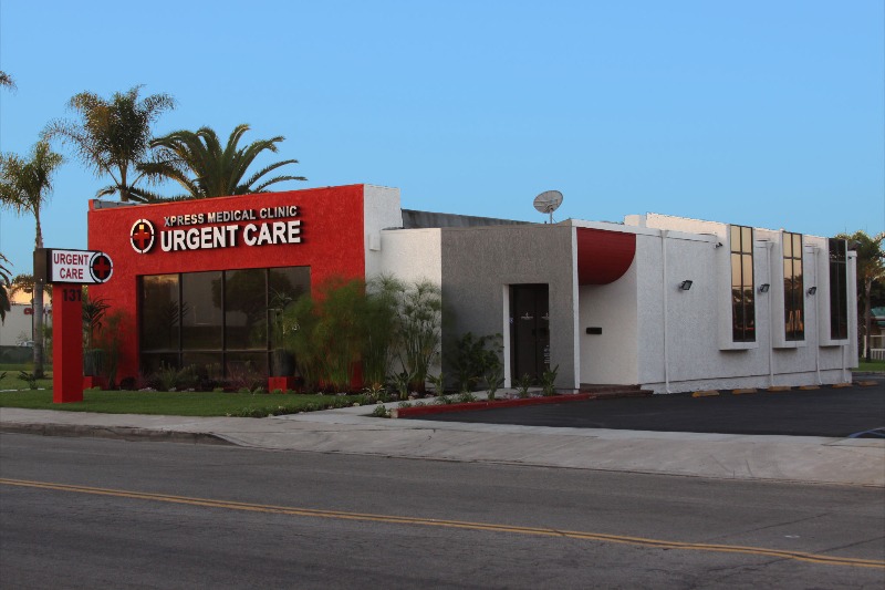 xpress urgent care location front view